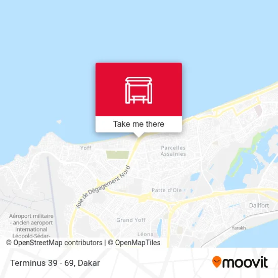 Terminus 39 - 69 map