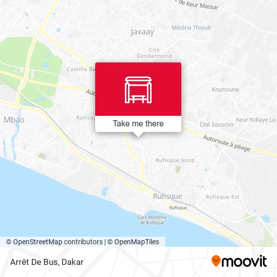Arrêt De Bus map
