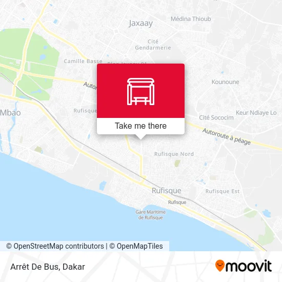 Arrêt De Bus map