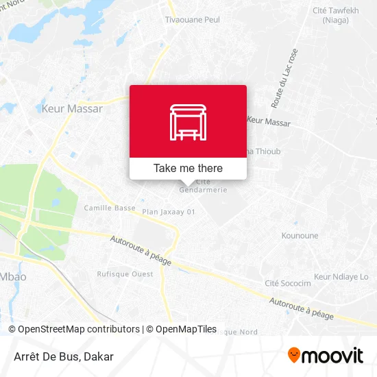 Arrêt De Bus map