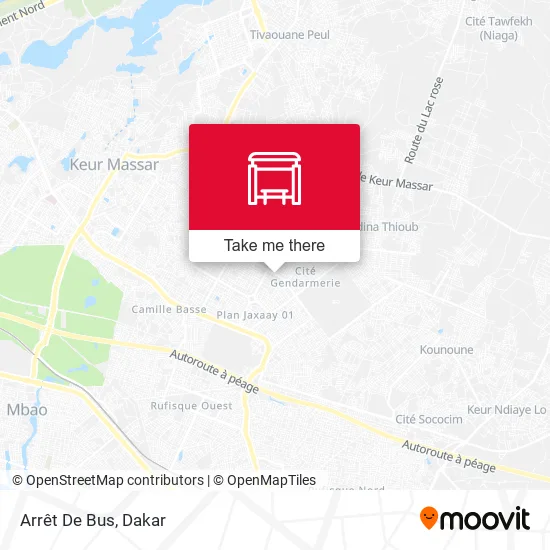 Arrêt De Bus map