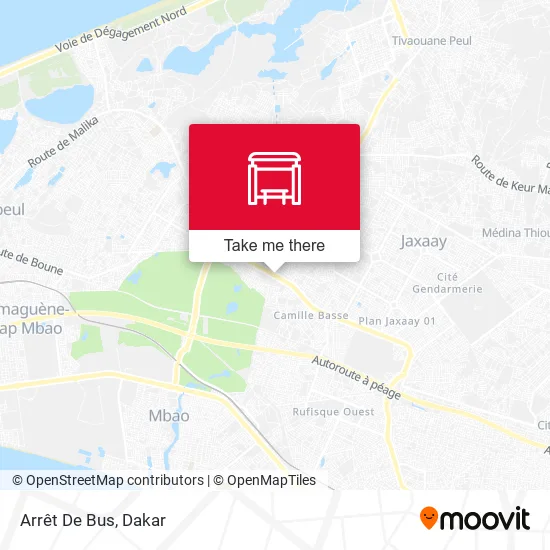 Arrêt De Bus map