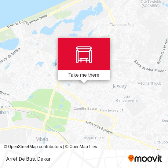 Arrêt De Bus map