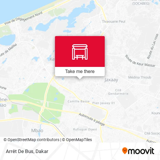 Arrêt De Bus map