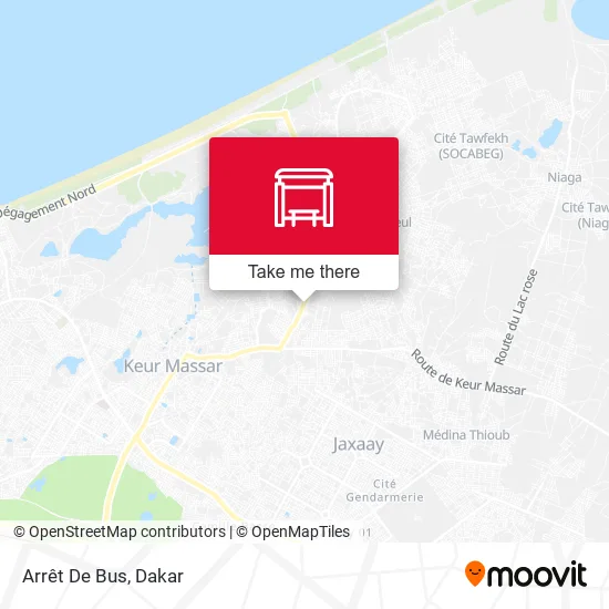 Arrêt De Bus map