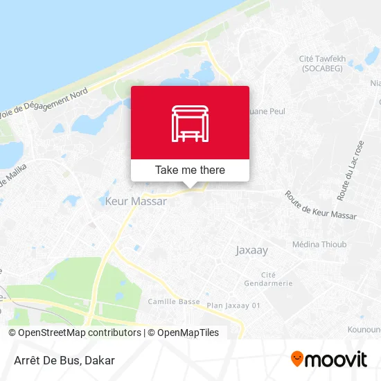 Arrêt De Bus map