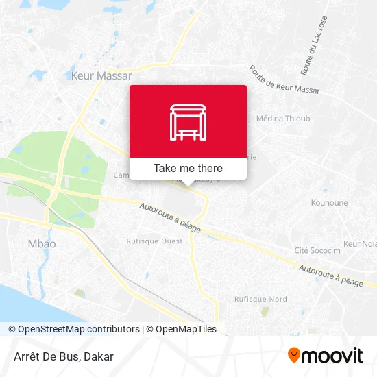 Arrêt De Bus map