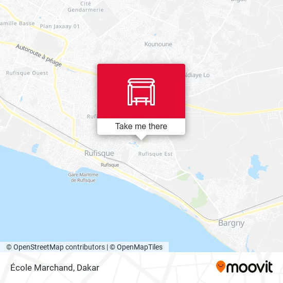 École Marchand map