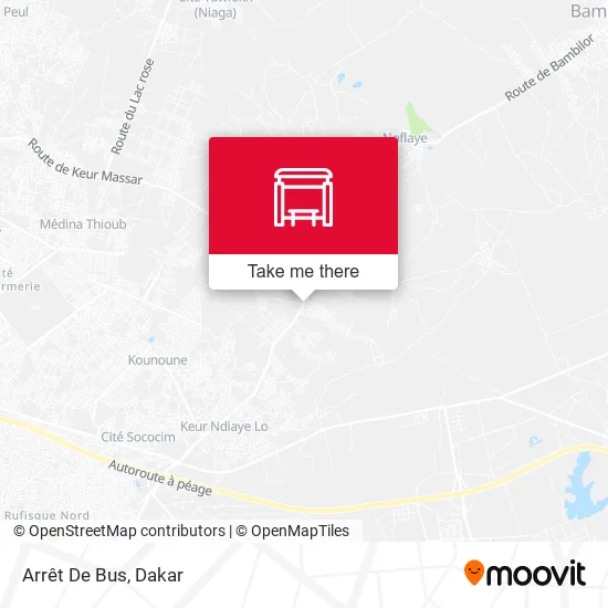 Arrêt De Bus map