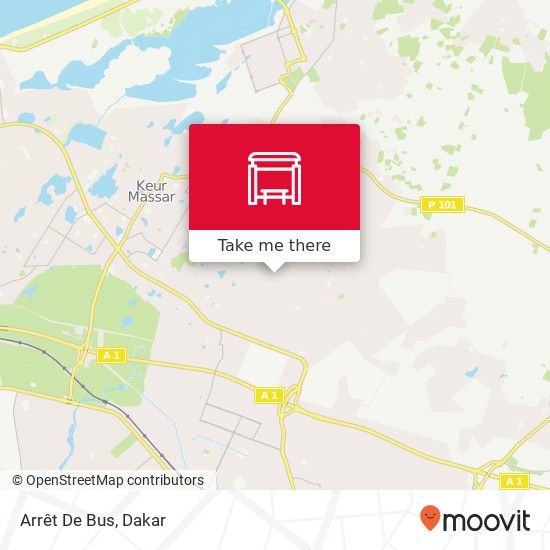 Arrêt De Bus map