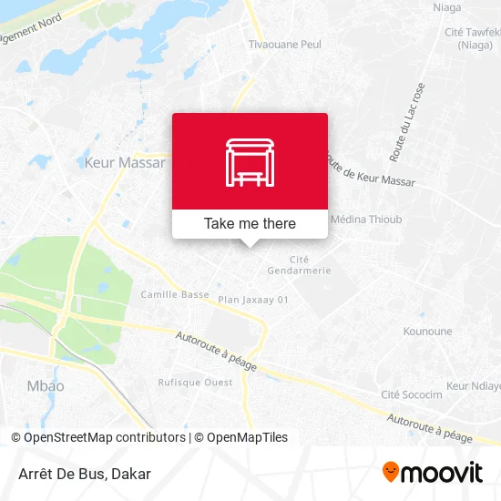 Arrêt De Bus map