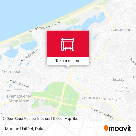 Marché Unité 4 map