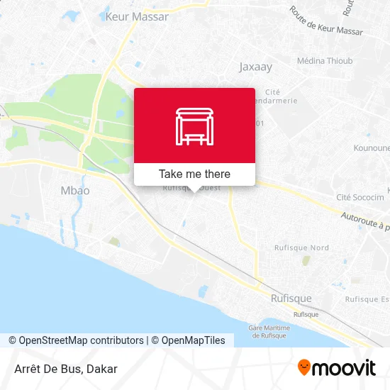 Arrêt De Bus map