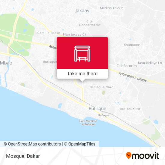 Mosquée map