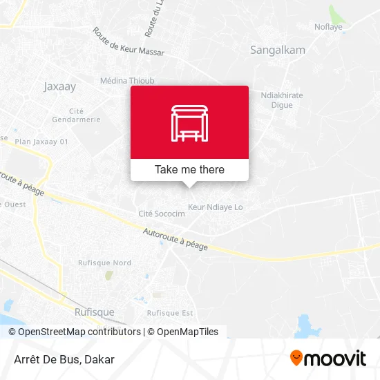 Arrêt De Bus map