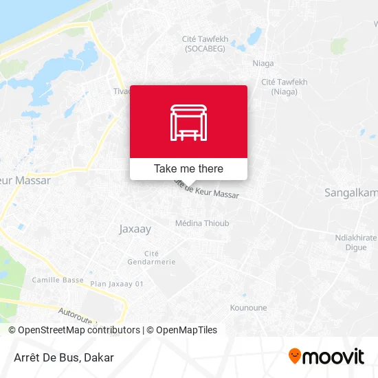 Arrêt De Bus map