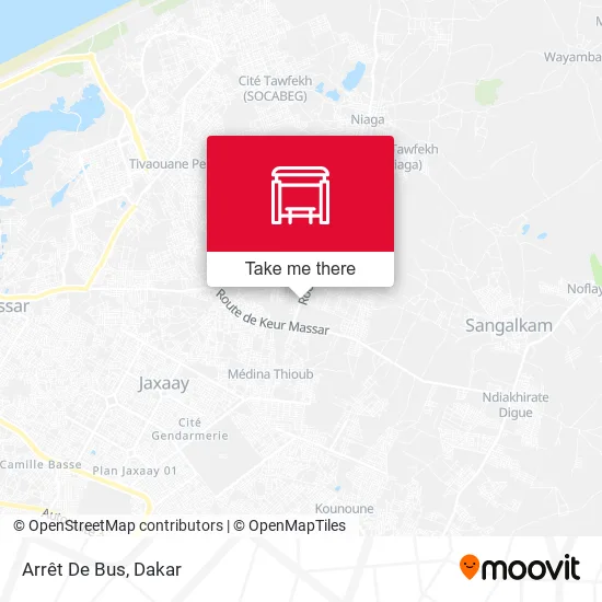 Arrêt De Bus map