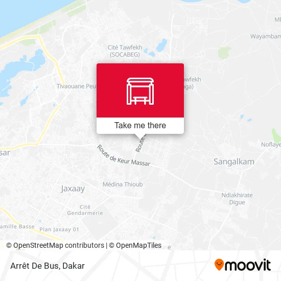 Arrêt De Bus map