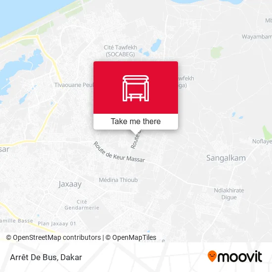 Arrêt De Bus map