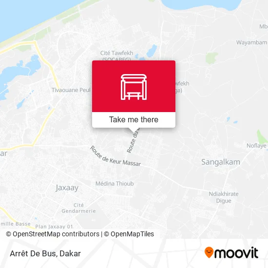 Arrêt De Bus map