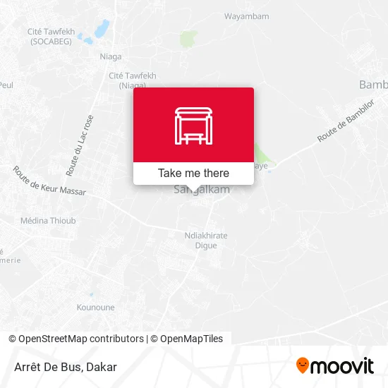 Arrêt De Bus map