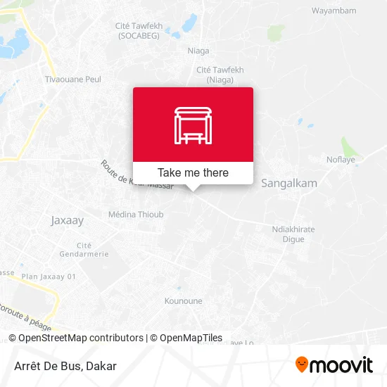 Arrêt De Bus map