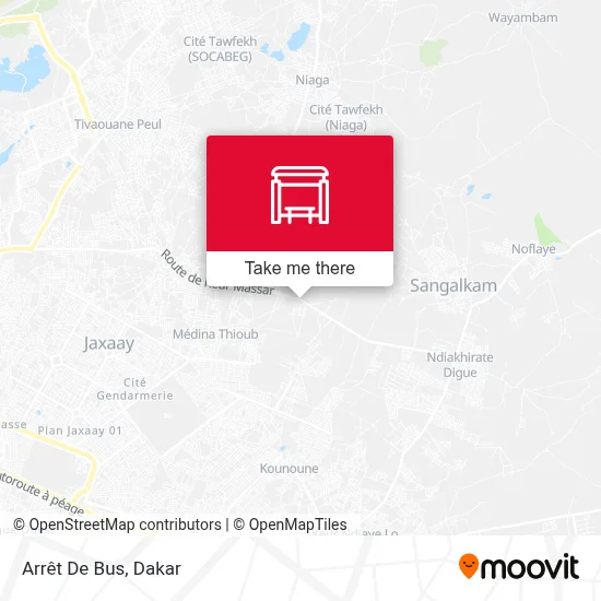 Arrêt De Bus map