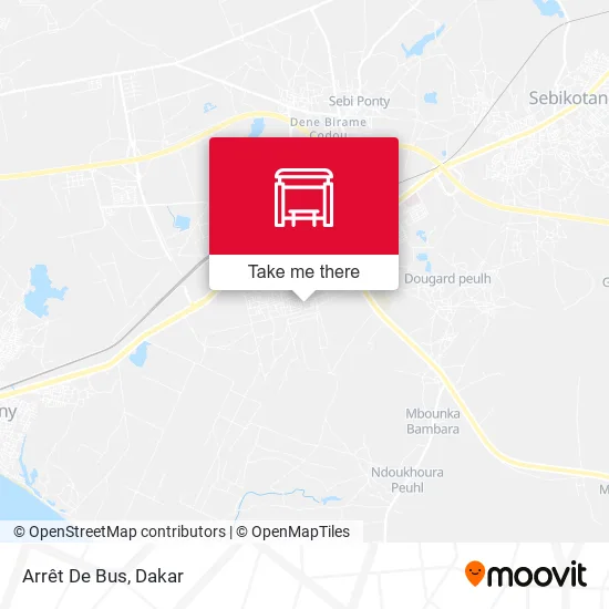 Arrêt De Bus map
