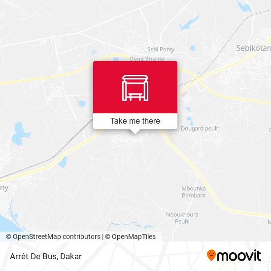 Arrêt De Bus map