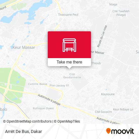 Arrêt De Bus map