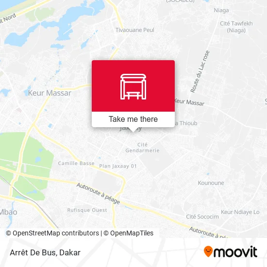 Arrêt De Bus map