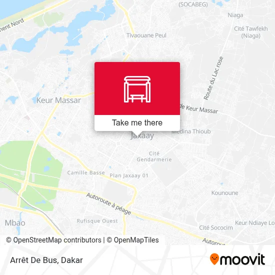 Arrêt De Bus map
