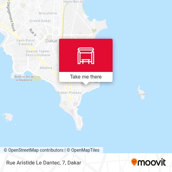 Rue Aristide Le Dantec, 7 map