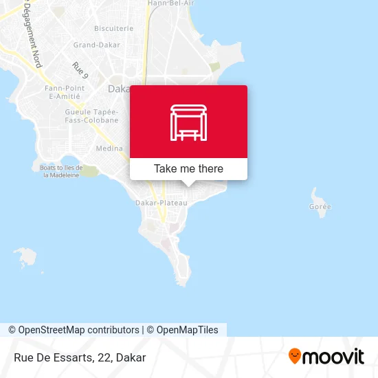 Rue De Essarts, 22 map