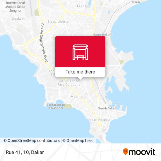 Rue 41, 10 map