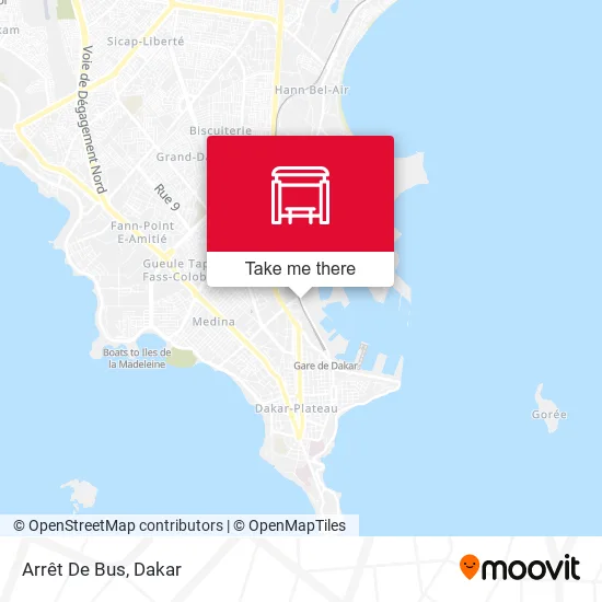 Arrêt De Bus map