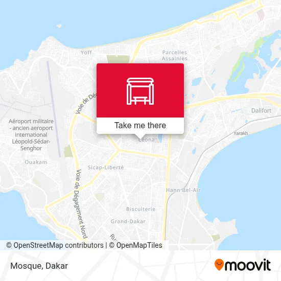 Mosquée map