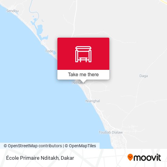 École Primaire Nditakh map