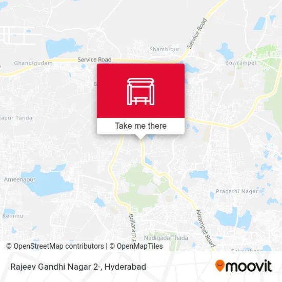 Rajeev Gandhi Nagar 2- map