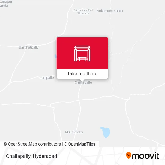 Challapally map