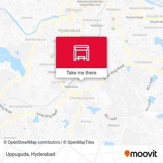 Uppuguda map