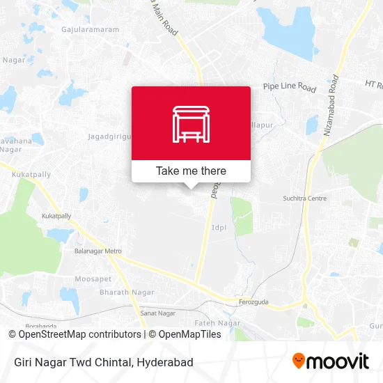 Giri Nagar Twd Chintal map
