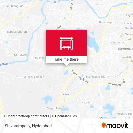 Shivarampally map