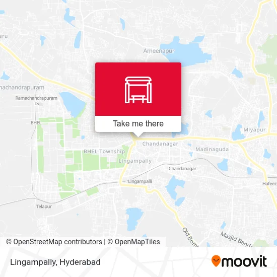 Lingampally map