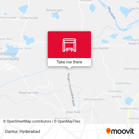 Dantur map