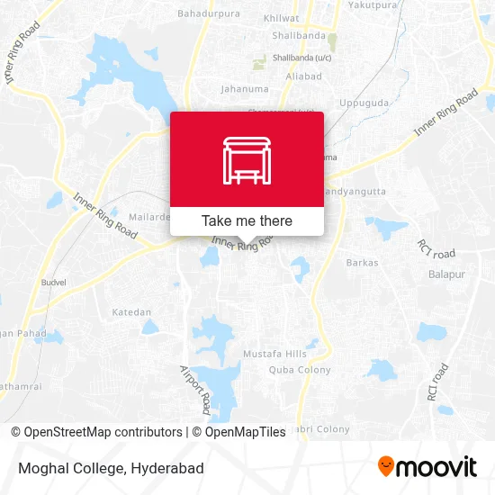 Moghal College map