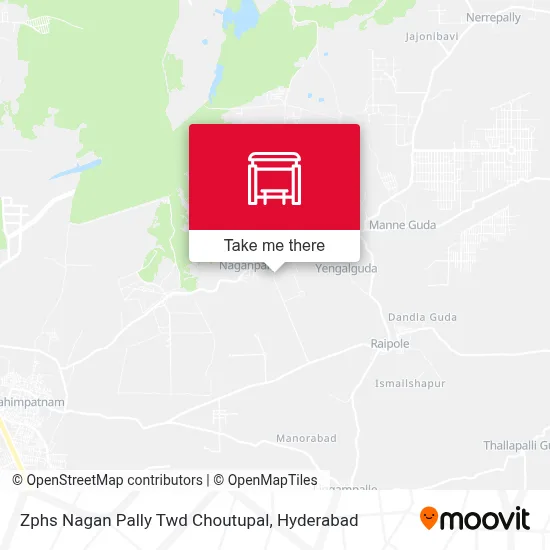 Zphs Nagan Pally Twd Choutupal map