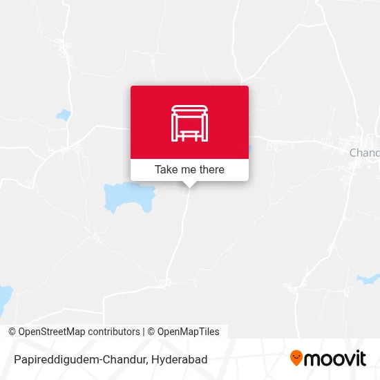 Papireddigudem-Chandur map