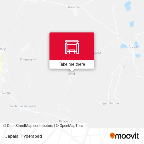 Japala map