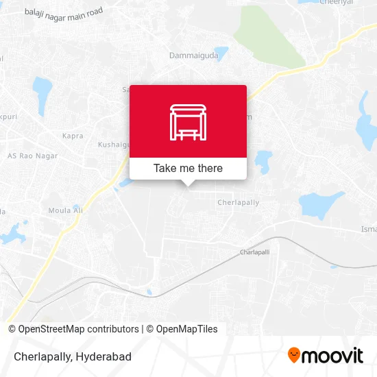 Cherlapally map